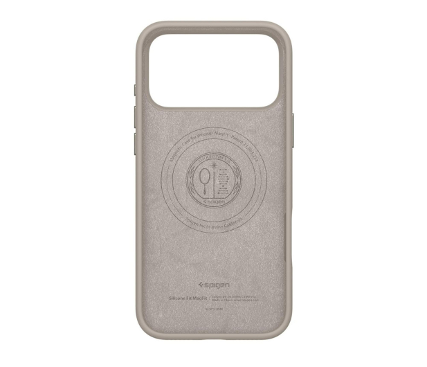 Spigen Silicone Fit Mag Magsafe do Iphone 17 Pro Max Stone - 1359868 - zdjęcie 3
